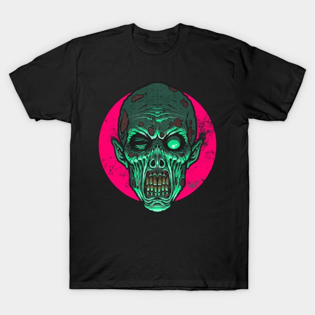 FrightFall2021: Zombie T-Shirt by Chad Savage